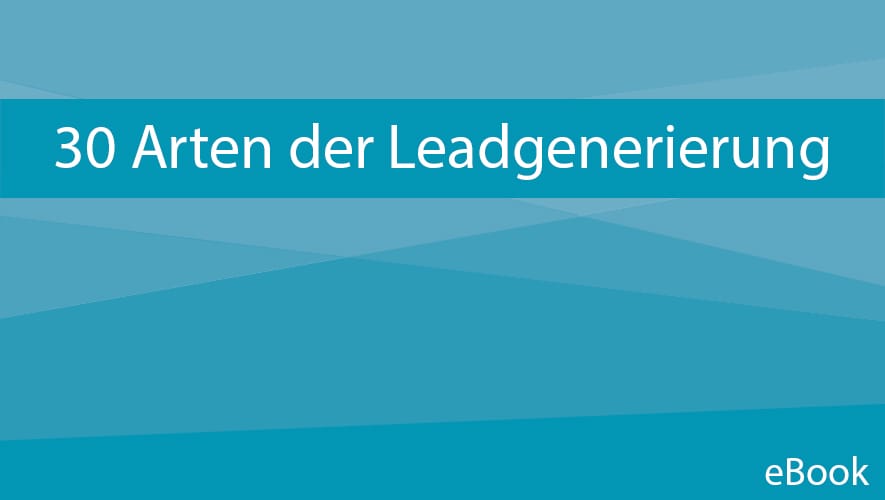 e-book Leadgenerierung