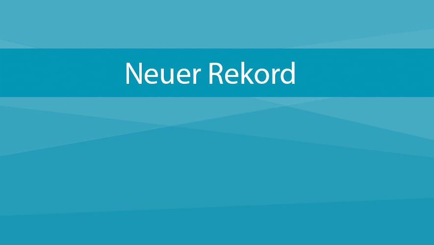 Ein neuer Rekord der ONMA