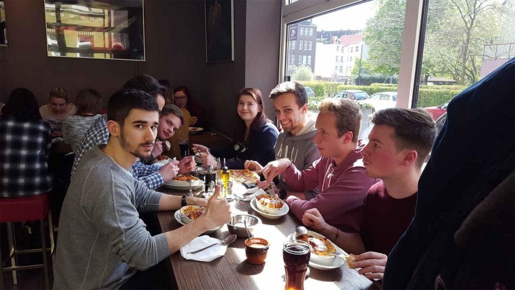Mittagessen bei der ONMA