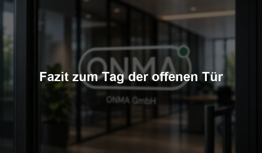 Fazit zum Tag der offenen Tür