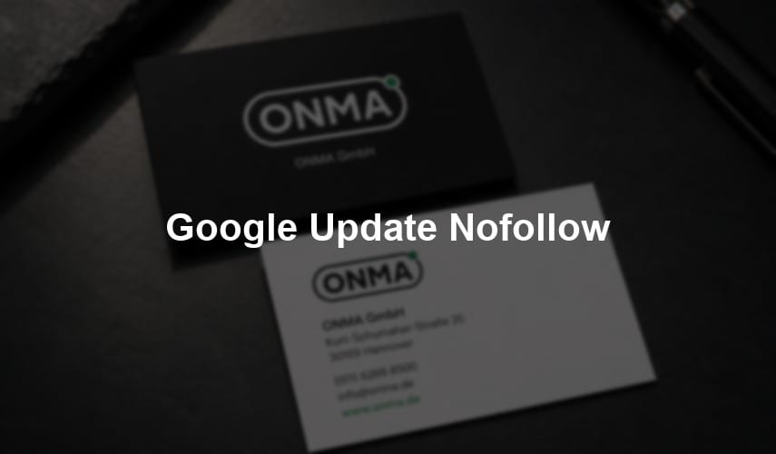 Google Update Nofollow