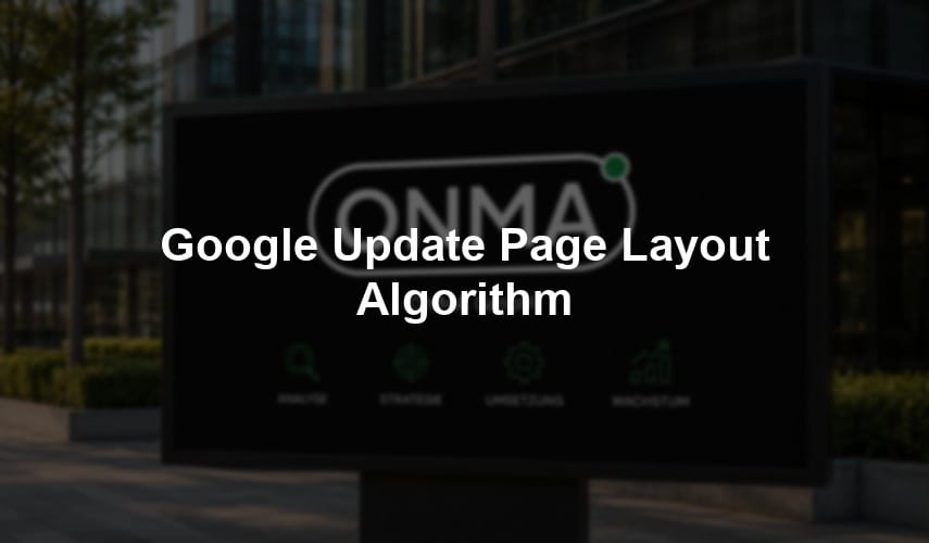 Google Update Page Layout Algorithm