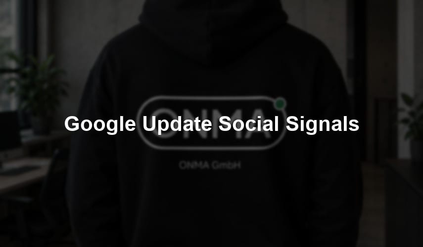 Google Update Social Signals