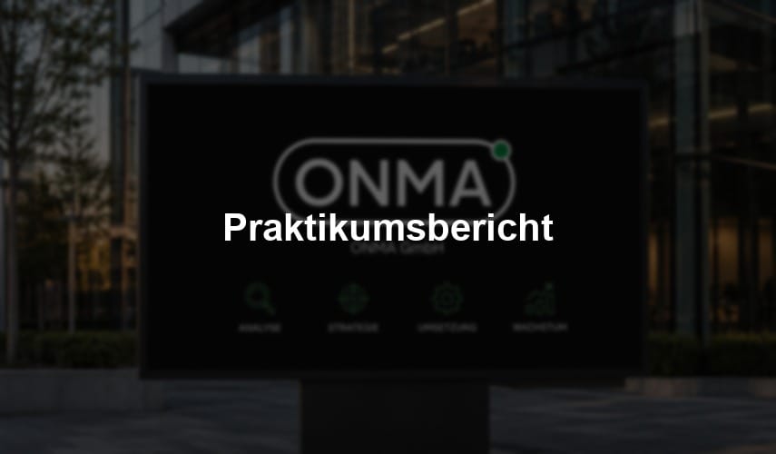 Praktikumsbericht