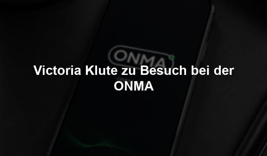 Victoria Klute zu Besuch bei der ONMA