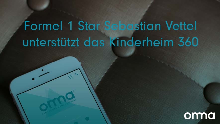 Sebastian Vettel unterstützt das Kinderheim 360