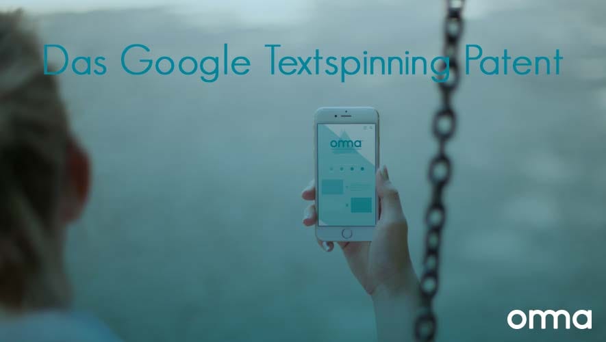 Google hat eigenes Textspinning Patent angemeldet