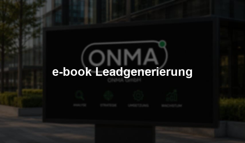 e-book Leadgenerierung