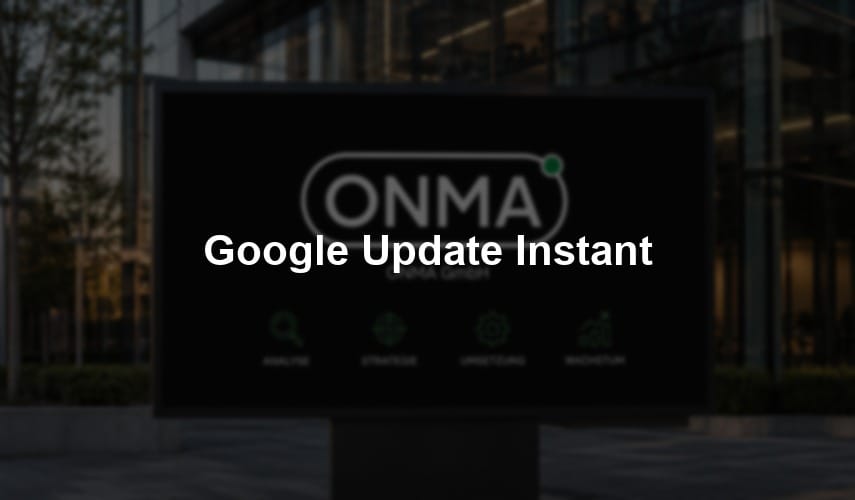 Google Update Instant