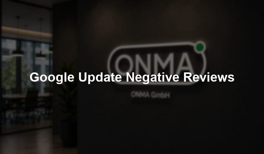 Google Update Negative Reviews
