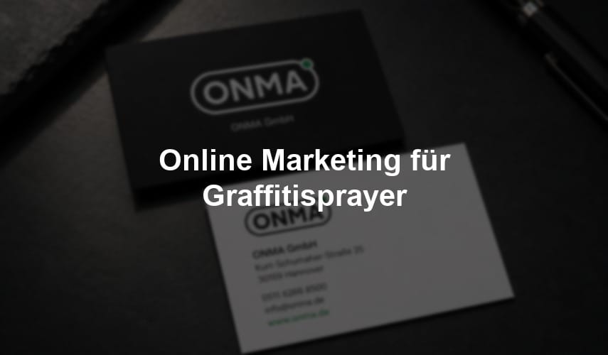 Online Marketing für Graffitisprayer