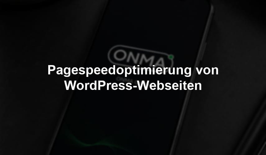 Pagespeedoptimierung von WordPress-Webseiten