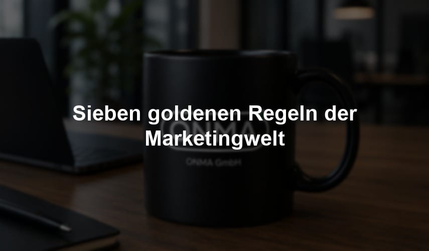 Sieben goldenen Regeln der Marketingwelt