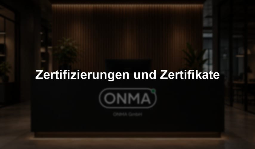 Zertifizierungen und Zertifikate